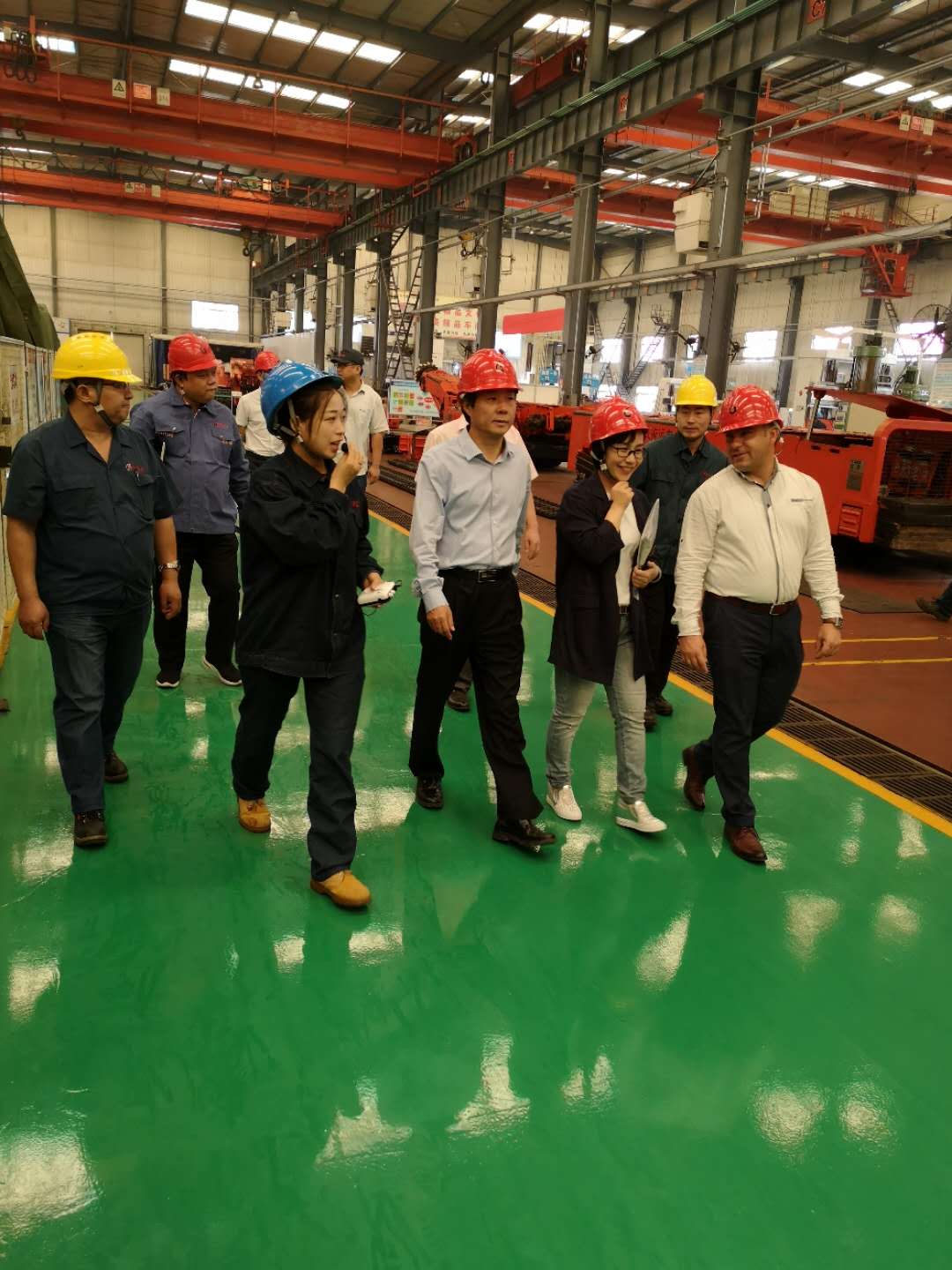 Wizyta w  Yankuang Donghua Heavy Industry Co. Ltd